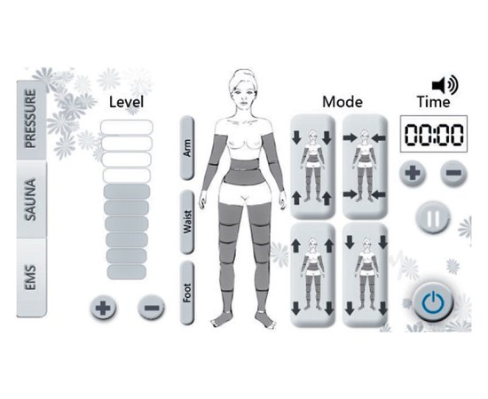 Аппарат для коррекции фигуры 8108F B.S. Ukraine Body Shape Expert, изображение 6