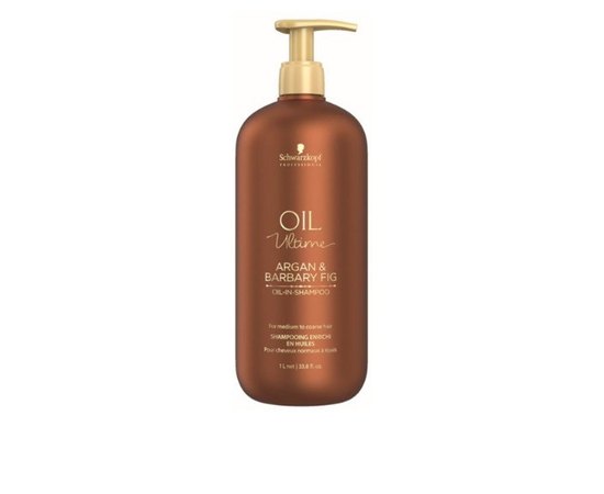 Schwarzkopf Professional Bonacure Oil Ultime Argan & Barbary Fig Oil-in-Shampoo Шампунь для нормальних і твердих волосся, фото 