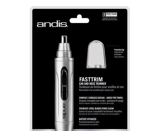Триммер для носа и ушей Andis FastTrim Cordless Personal Trimmer, изображение 3