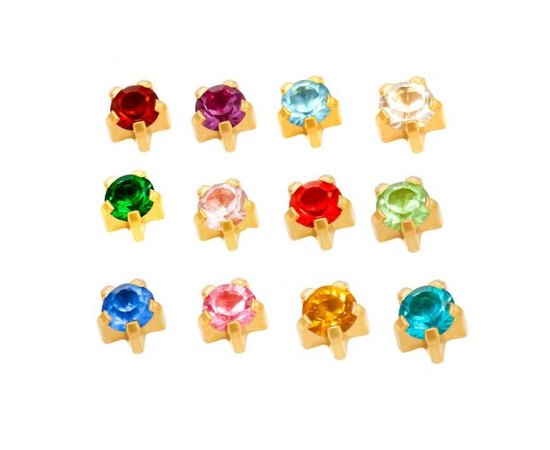 Caflon Blu Mix Claw Set Gold Сережки для проколу асорті в Крапане (позолота), 12 пар, фото _ab__is.image_number.default Caflon Blu Mix Claw Set Gold Сережки для проколу асорті в Крапане (позолота), 12 пар, фото _ab__is.image_number.default