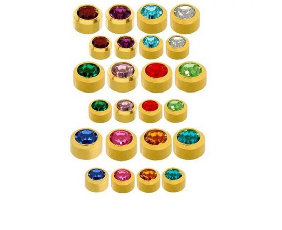 Caflon Gold Mix Bezel Set Сережки для проколу вух асорті середні і міні, 24 пари, фото _ab__is.image_number.default Caflon Gold Mix Bezel Set Сережки для проколу вух асорті середні і міні, 24 пари, фото _ab__is.image_number.default