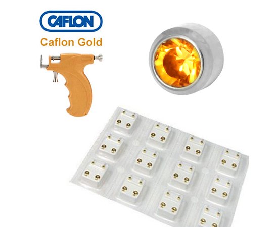 Caflon Gold Bezel Set Stainless Steel Сережки для проколу вух (без покриття), 12 пар, фото _ab__is.image_number.default Caflon Gold Bezel Set Stainless Steel Сережки для проколу вух (без покриття), 12 пар, фото _ab__is.image_number.default