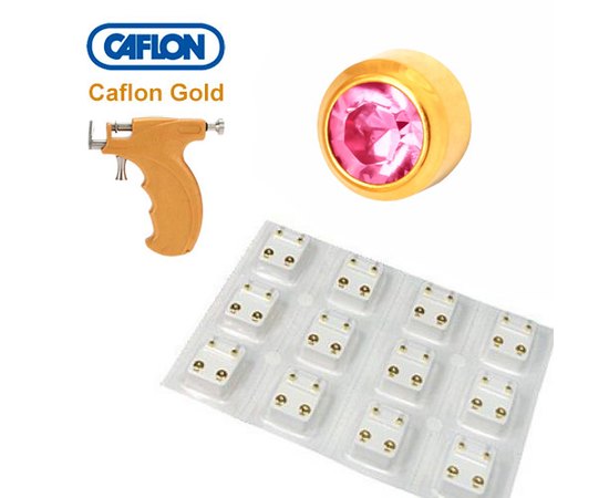 Caflon Gold Bezel Set Gold Сережки для проколу вух (позолота), 12 пар, фото _ab__is.image_number.default Caflon Gold Bezel Set Gold Сережки для проколу вух (позолота), 12 пар, фото _ab__is.image_number.default