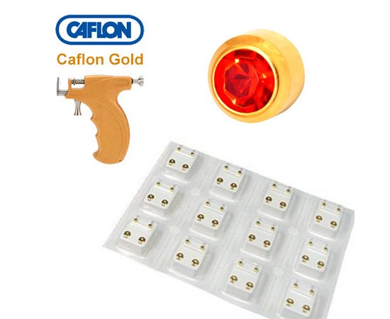Caflon Gold Bezel Set Gold Сережки для проколу вух (позолота), 12 пар, фото _ab__is.image_number.default Caflon Gold Bezel Set Gold Сережки для проколу вух (позолота), 12 пар, фото _ab__is.image_number.default