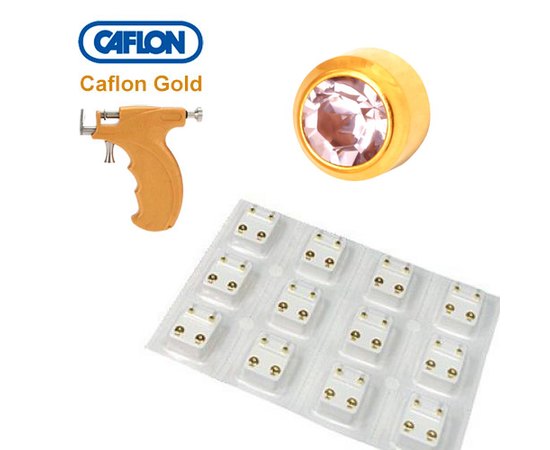 Caflon Gold Bezel Set Gold Сережки для проколу вух (позолота), 12 пар, фото _ab__is.image_number.default Caflon Gold Bezel Set Gold Сережки для проколу вух (позолота), 12 пар, фото _ab__is.image_number.default