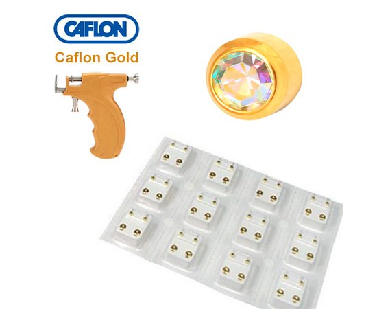 Caflon Gold Bezel Set Gold Сережки для проколу вух (позолота), 12 пар, фото _ab__is.image_number.default Caflon Gold Bezel Set Gold Сережки для проколу вух (позолота), 12 пар, фото _ab__is.image_number.default