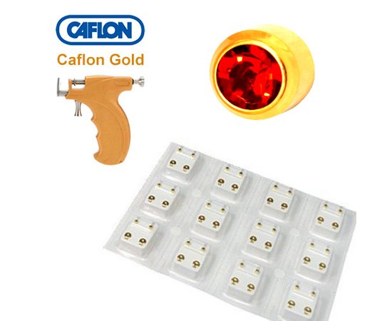 Caflon Gold Bezel Set Gold Сережки для проколу вух (позолота), 12 пар, фото _ab__is.image_number.default Caflon Gold Bezel Set Gold Сережки для проколу вух (позолота), 12 пар, фото _ab__is.image_number.default