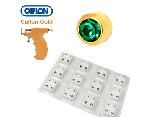 Caflon Gold Bezel Set Gold Сережки для проколу вух (позолота), 12 пар, фото _ab__is.image_number.default Caflon Gold Bezel Set Gold Сережки для проколу вух (позолота), 12 пар, фото _ab__is.image_number.default