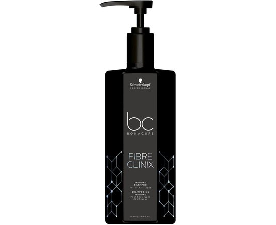 Schwarzkopf Professional Bonacure Fibre Clinix Tribond Shampoo Шампунь для всіх типів волосся, 1000 мол, фото 