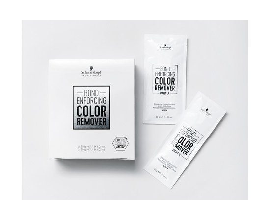 Средство для снятия цвета Schwarzkopf Professional Bond Enforcing Color Remover, 10x30 g, изображение 2