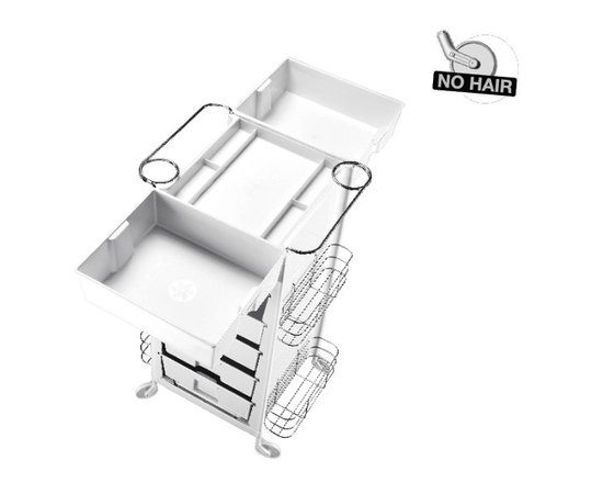 Cheriotti Taxi white Тележка парикмахерская