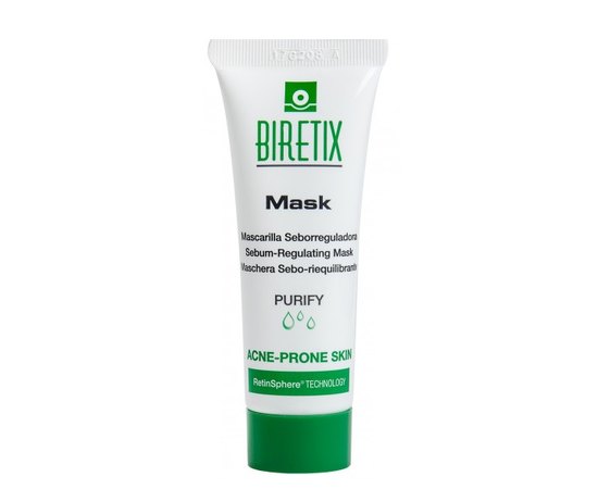 Себорегулирующая маска Cantabria Biretix Sebum-Regulating Mask, 25 ml, изображение 3