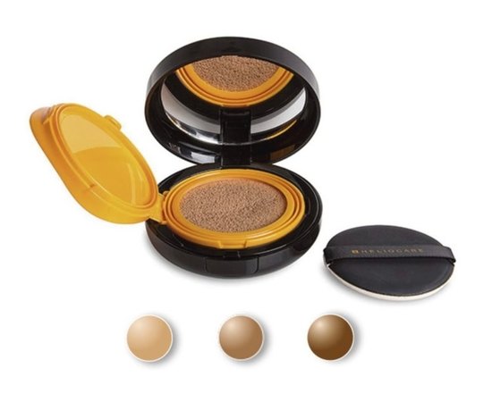 Солнцезащитная пудра-кушон компактная SPF50+ Cantabria Heliocare 360 Color Cushion Compact, 15 g, изображение 3