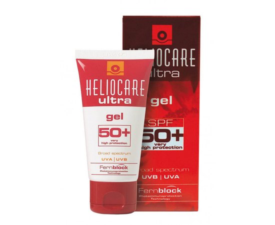 Солнцезащитный гель для нормальной и жирной кожи SPF50+ Cantabria Heliocare Ultra Gel, 50 ml, изображение 3