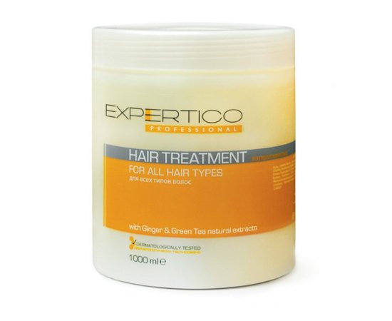 Tico Professional Expertico Hair Treatment For All Hair Types Маска інтенсивний догляд для всіх типів волосся з зеленим чаєм і екстрактом імбиру, 1000 мол, фото 