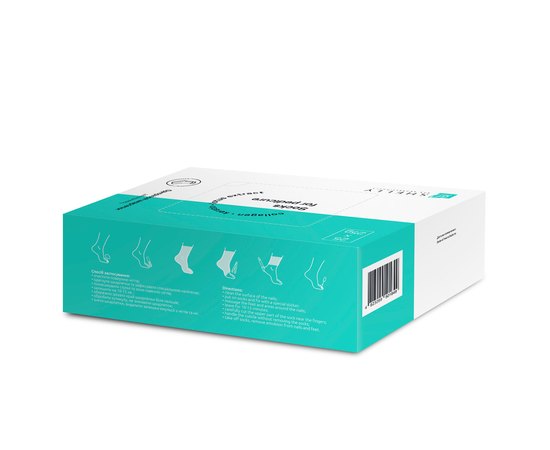 Набор носков для педикюра Shelly Socks For Pedicure, 25 шт, изображение 2