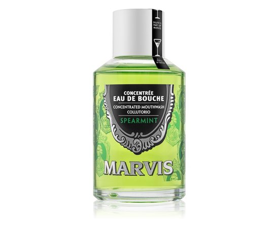 Ополаскиватель для полости рта Мята Marvis Collutorio Spearmint, 120 ml, изображение 4