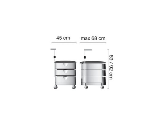 Тележка для экспресс маникюра Ceriotti Ciak Manicure, изображение 5