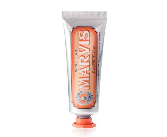 Marvis Ginger Mint Travel Size Зубна паста"Імбир-м'ята"розмір в дорогу, 25 мл, фото _ab__is.image_number.default