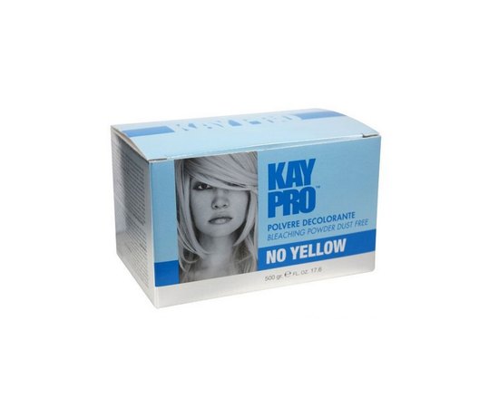 Kay Pro Hair Color Bleach Powder Blue Знебарвлюючий порошок блакитний, фото 