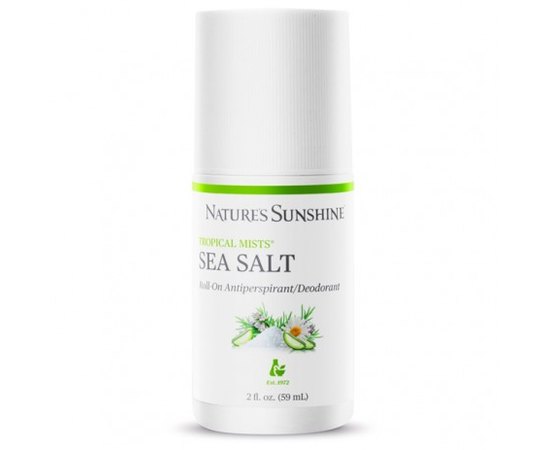 NSP Sea Salt Roll-On Antiperspirant/Deodorant Антиперспорант/дезодорант з морською сіллю і мінералами, 60 мл, фото 