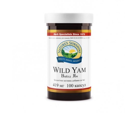 Дикий Ямс NSP Wild Yam, 100 шт, изображение 2