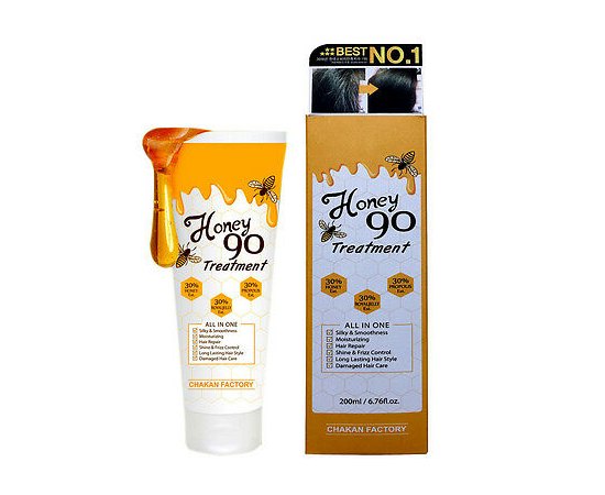 Маска для волос Медовая бомба Chakan Factory Honey Bomb 90% Treatment, изображение 3 Маска для волос Медовая бомба Chakan Factory Honey Bomb 90% Treatment, изображение 3