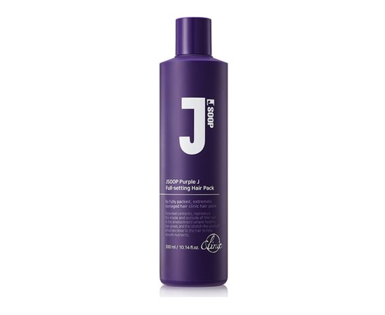 Восстанавливающая маска для волос JSoop Purple J Full-Setting Hair Pack, 300 ml
