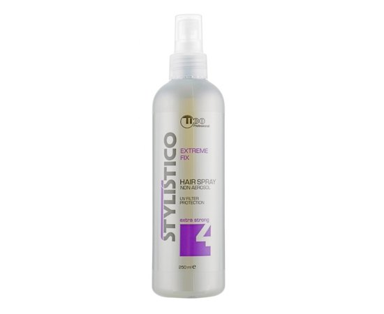 Tico Professional Stylistico Extreme Fix Hair Spray Рідкий лак для волосся екстра сильної фіксації, 250 мл, фото 