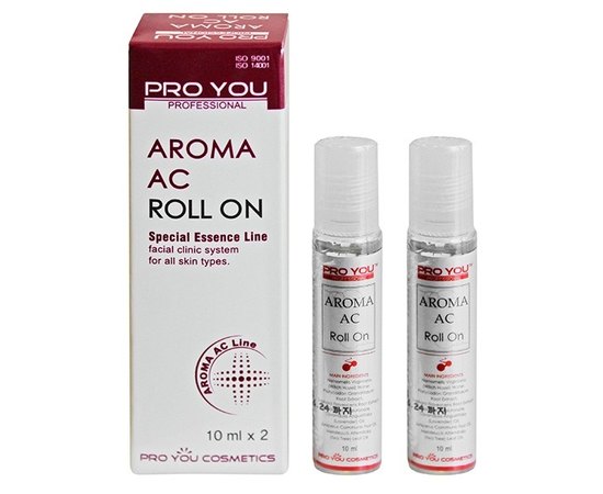 Анти-акне роллер для точечного нанесения Pro You Aroma AC Roll On, 2x10 ml
