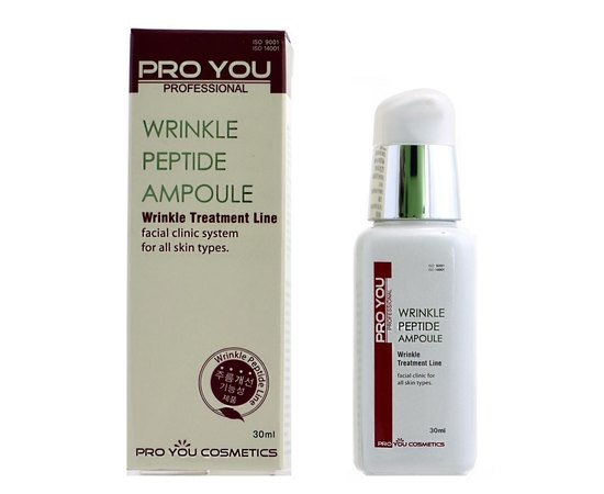 Сыворотка-концентрат с пептидами против морщин Pro You Wrinkle Peptide Ampule, 30 ml