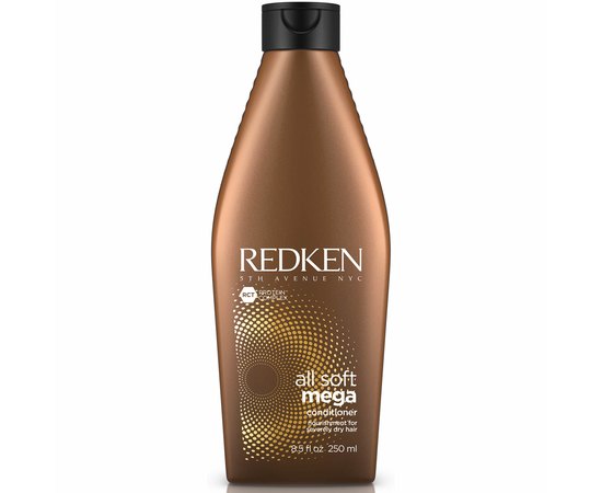 Redken All Soft Mega Conditioner Кондиціонер для сухих і жорсткого волосся, 250 мл, фото 