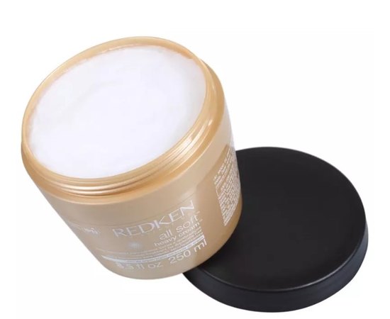 Маска-крем для сухих и ломких волос Redken All Soft Heavy Cream Super Treatment, 250 ml, изображение 3
