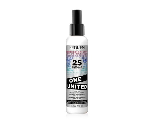 Redken One United Elixir Мультифункціональний спрей 25-В-1 для всіх особливостей і типів волосся, 150 мл, фото 