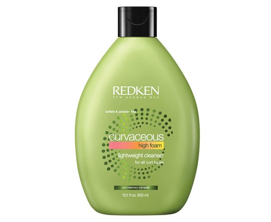 Шампунь для кудрявых волос Redken Curvaceous High Foam Shampoo, 300 ml