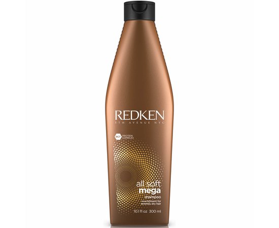 Шампунь для сухих и жестких волос Redken All Soft Mega Shampoo, 300 ml