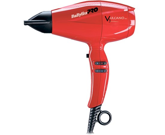 Фен для волос профессиональный BaByliss PRO BAB6180IRE Vulcano Ionic, изображение 3