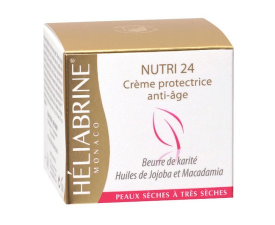 Heliabrine Cream Nutri 24 Зволожуючий і тонізуючий крем, 50 мл, фото 