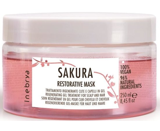 Гелевая маска восстанавливающая  Inebrya Sakura Restorative Mask