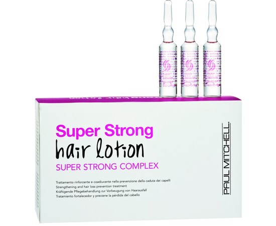 Лосьон для зміцнення волосся Paul Mitchell Super Strong Hair Lotion, 12х6 ml, фото _ab__is.image_number.default