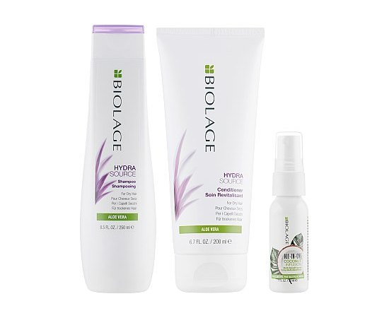 Набор для увлажнения сухих волос Biolage Hydrasource Happy Holidays, изображение 2