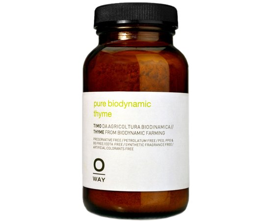 Пудра тимьяна для кожи головы Rolland Oway Purifying Pure Biodynamic Thyme, 80 g
