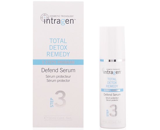 Защитная сыворотка для волос Revlon Professional Intragen Total Detox Remedy Serum, 50 ml, изображение 3