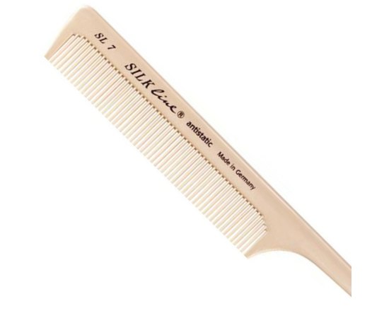 Hercules Silk Line SL 7 Расческа силиконовая с хвостиком, изображение 3