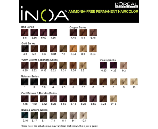Краска для волос без аммиака L'Oreal Professionnel Inoa. Краска для волос без аммиака L'Oreal Professionnel Inoa.