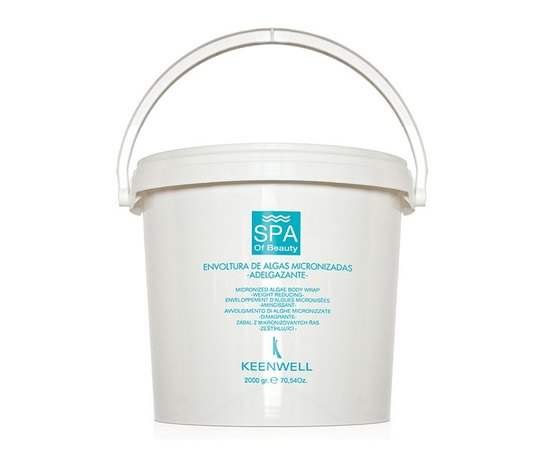 Обертывание из микронизированных водорослей для похудения Keenwell Spa of Beauty Micronized Algae Body Wrap Weight Reducing, 2kg, изображение 2