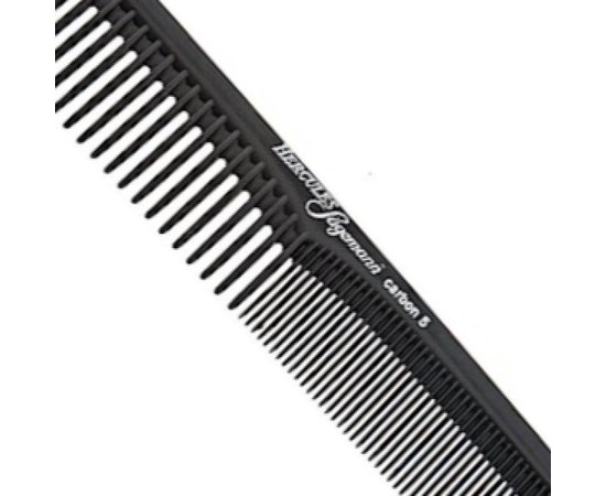 Расческа карбоновая прямая Hercules Carbon Comb HS C5, изображение 3
