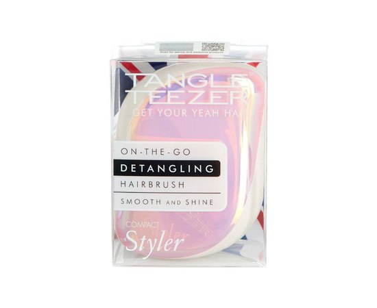 Tangle Teezer Compact Styler Holo Hero Щітка для волосся "Голографічний рожевий", фото _ab__is.image_number.default