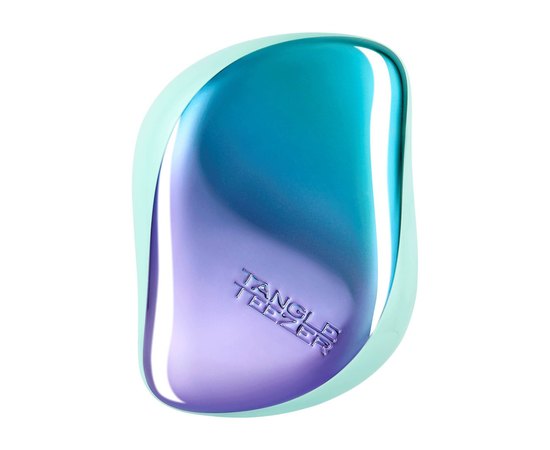 Щетка для волос Голубой хром Tangle Teezer Compact Styler Petrol Blue Ombre, изображение 7
