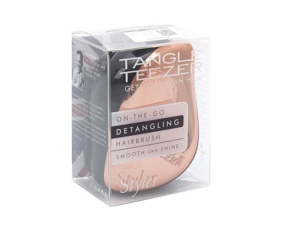 Tangle Teezer Compact Styler Rose Gold / Black Щітка для вололс "Рожеве золото / чорний", фото _ab__is.image_number.default
